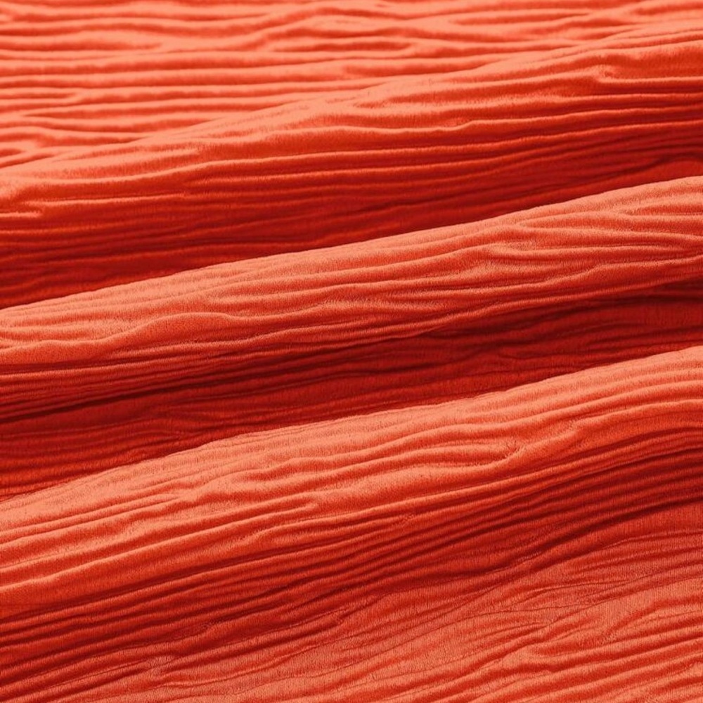 Orange Fringe Dress (X-Small) - Picture 4 of 7